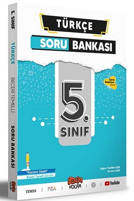 Benim Hocam Yayınları 5. Sınıf Türkçe Soru Bankası - 1