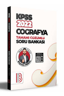 Benim Hocam Yayınları 2022 KPSS Coğrafya Tamamı Çözümlü Soru Bankası - 1