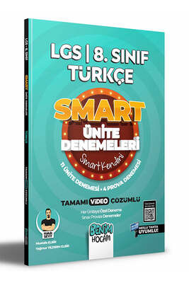Benim Hocam Yayınları LGS 8. Sınıf Smart Türkçe Deneme Sınavları - 1