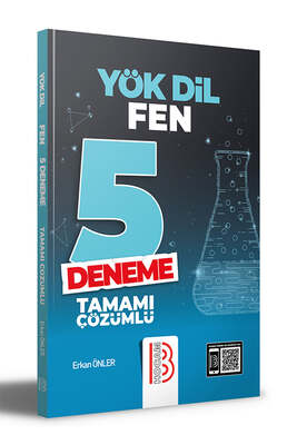 Benim Hocam Yayınları YÖKDİL Fen Tamamı Çözümlü 5 Deneme - 1