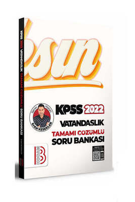 Benim Hocam Yayınları 2022 KPSS Vatandaşlık Tamamı Çözümlü Soru Bankası - 1