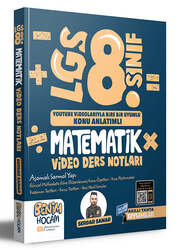 Benim Hocam Yayıncılık - Benim Hocam Yayınları 2023 LGS 8.Sınıf Matematik Video Ders Notları (Konu Anlatımı)