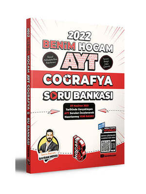 Benim Hocam Yayınları 2022 AYT Coğrafya Soru Bankası - 1