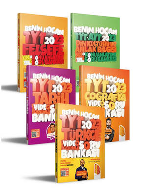 Benim Hocam Yayınları 2023 YKS TYT Sözel Bölüm Tamamı Video Çözümlü Soru Bankası Seti - 1