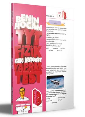 Benim Hocam Yayınları 2023 TYT Fizik Çek Kopar Yaprak Test - 1