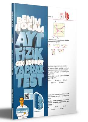 Benim Hocam Yayınları 2023 AYT Fizik Çek Kopar Yaprak Test - 1