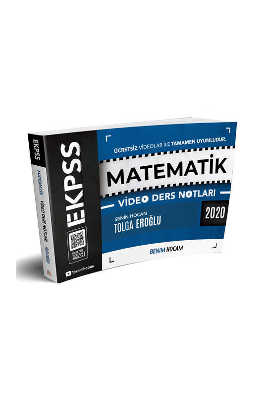 Benim Hocam Yayınları 2020 E-KPSS Matematik Video Ders Notları