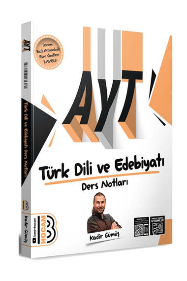 Benim Hocam Yayınları 2024 AYT Türk Dili ve Edebiyatı Ders Notları - 1