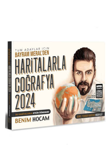 Benim Hocam Yayınları 2024 Tüm Adaylar İçin Haritalarla Coğrafya - 1