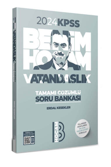 Benim Hocam Yayınları 2024 KPSS Vatandaşlık Tamamı Çözümlü Soru Bankası - 1