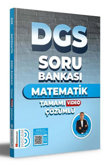 Benim Hocam Yayınları 2024 DGS Matematik Tamamı Çözümlü Soru Bankası - 1