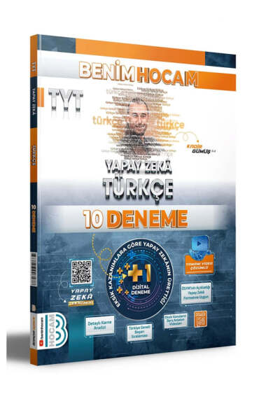 Benim Hocam Yayınları 2024 TYT Yapay Zekâ Türkçe 10 Deneme Sınavı - 1