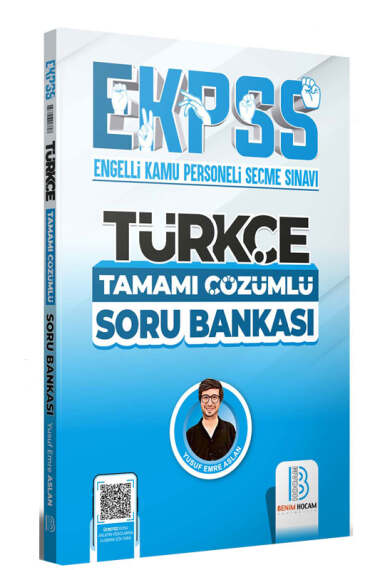 Benim Hocam Yayınları 2024 EKPSS Türkçe Tamamı Çözümlü Soru Bankası - 1