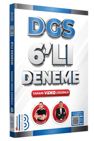Benim Hocam Yayınları 2024 DGS Tamamı Video Çözümlü 6 Deneme - 1