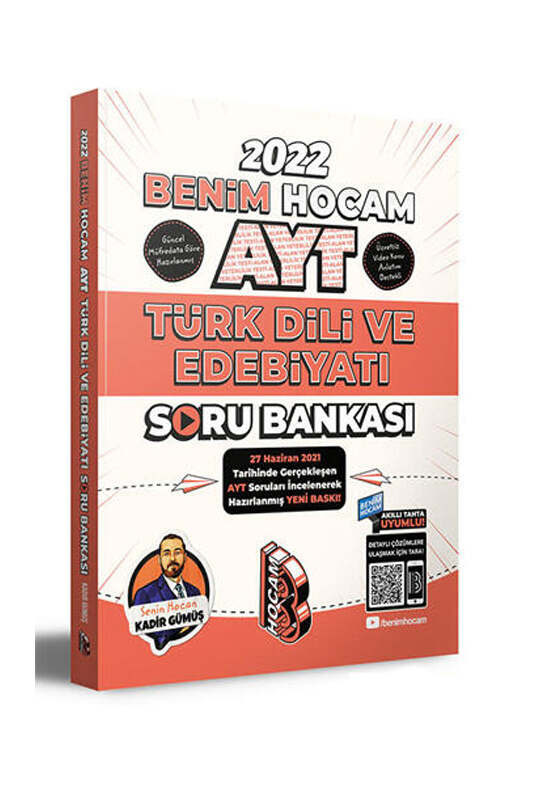 Benim Hocam Yayınları 2022 AYT Türk Dili ve Edebiyatı Soru Bankası