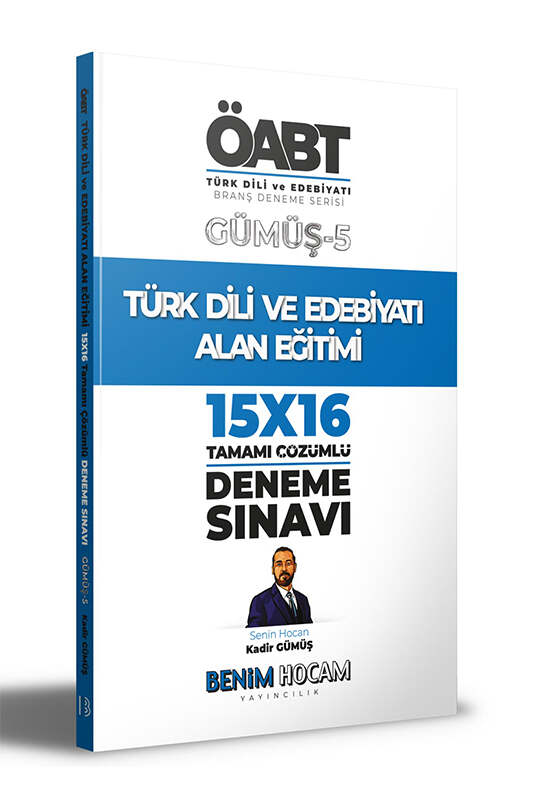 Benim Hocam Yayınları 2022 KPSS Gümüş Serisi 5 ÖABT Türk Dili ve Edebiyatı Alan Eğitimi Deneme Sınavları
