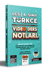 Benim Hocam Yayıncılık - Benim Hocam Yayınları 2022 LGS 8.Sınıf Türkçe Video Ders Notları
