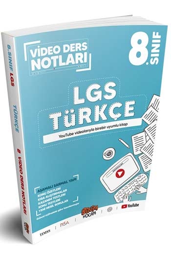Benim Hocam Yayınları LGS 8.Sınıf Türkçe Video Ders Notları