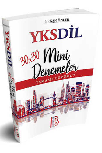 ​Benim Hocam Yayınları YKSDİL 30x30 Tamamı Çözümlü Mini Denemeler