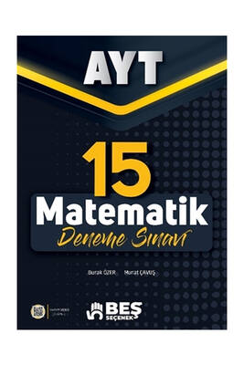 Beş Seçenek Yayınları AYT Matematik 15 Deneme Sınavı - 1