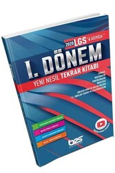 ​Bes Yayınları 8. Sınıf LGS 1. Dönem Yeni Nesil Tekrar Kitabı - Bes Yayınları