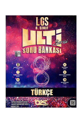Bes Yayınları 8. Sınıf LGS Türkçe Ulti Serisi Soru Bankası - 1