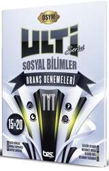 Bes Yayınları - Bes Yayınları TYT Sosyal Bilgiler Ulti Serisi 15x20 Branş Denemeleri