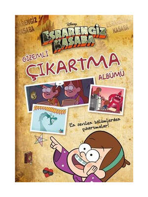 Beta Kids Disney Esrarengiz Kasaba - Gizemli Çıkartma Albümü - 1