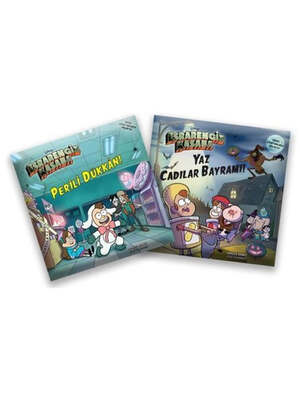 Beta Kids Disney Esrarengiz Kasaba Çıkartmalı Hikaye Seti - 2 Kitap Takım - 1