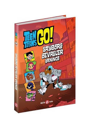 Beta Kids DC Comics: Teen Titans Go! Sayborg Devreler Yanınca - 1