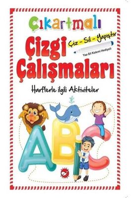 Çıkartmalı Çizgi Çalışmaları Beyaz Balina Yayınları - 1