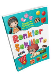 Bıcırık Yayınları Büyüyorum Öğreniyorum Okul Öncesi Etkinlikleri Renkler Şekiller - Bıcırık Yayınları