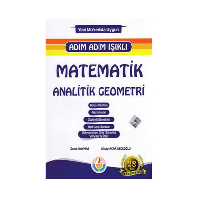 Bilal Işıklı Yayınları Matematik Analitik Geometri - 1