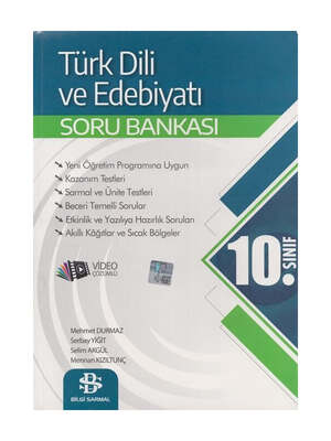 Bilgi Sarmal Yayınları 10. Sınıf Türk Dili ve Edebiyatı Soru Bankası - 1