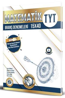 Bilgi Sarmal Yayınları TYT Matematik 15 x 40 Branş Denemeleri - 1