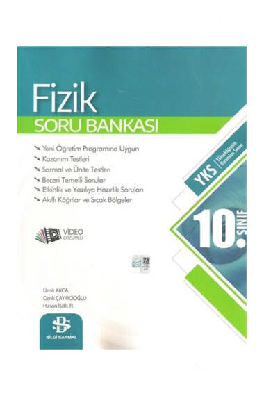 Bilgi Sarmal Yayınları 2024 10.Sınıf Fizik Soru Bankası - 1