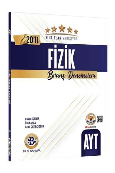 Bilgi Sarmal Yayınları AYT Fizik Yıldızlar Yarışıyor 20li Branş Denemesi - 1