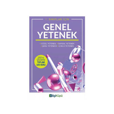 ​BilgiKüpü Yayınları 1. Sınıf Genel Yetenek - 1