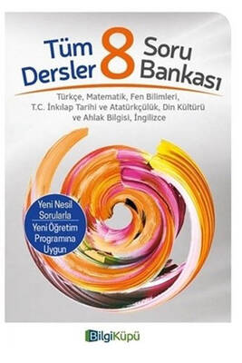 Bilgiküpü Yayınları 8.Sınıf Tüm Dersler Soru Bankası - 1