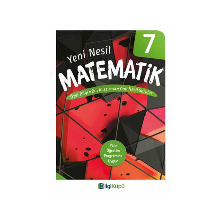 BilgiKüpü Yayınları 7. Sınıf Yeni Nesil Matematik