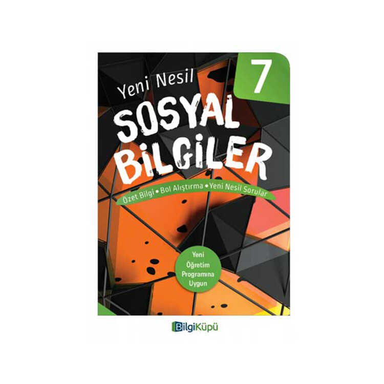 BilgiKüpü Yayınları 7. Sınıf Yeni Nesil Sosyal Bilgiler