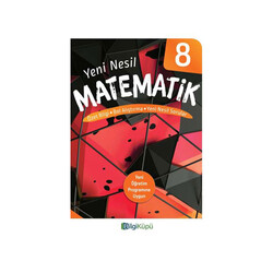 Bilgiküpü Yayınları - ​BilgiKüpü Yayınları 8. Sınıf Yeni Nesil Matematik