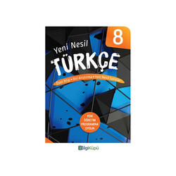 Bilgiküpü Yayınları - BilgiKüpü Yayınları 8. Sınıf Yeni Nesil Türkçe