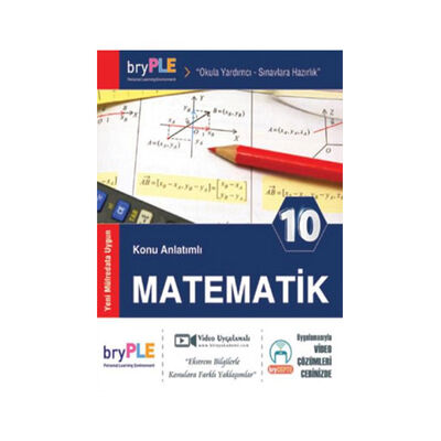 ​Birey Yayınları PLE 10. Sınıf Matematik Konu Anlatımlı - 1