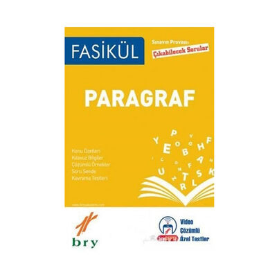 Birey Yayınları Paragraf Fasikül - 1