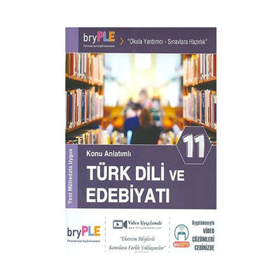 Birey Yayınları 11. Sınıf Türk Dili ve Edebiyatı Konu Anlatımlı - 1