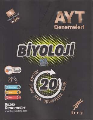 Birey Yayınları AYT Biyoloji 20 Deneme - 1