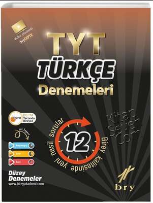 Birey Yayınları TYT Türkçe 12 Li Denemeleri - 1