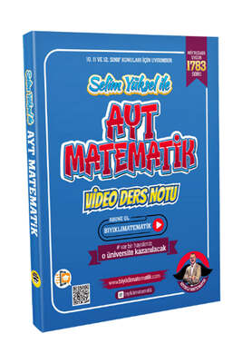 Bıyıklı Matematik Yayınları AYT Matematik Video Ders Notları - 1