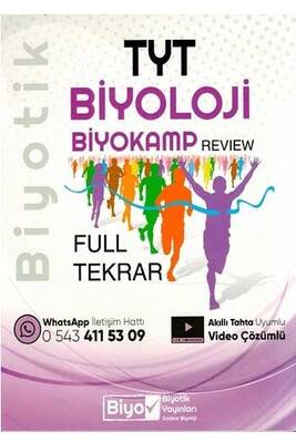Biyotik Yayınları TYT Biyoloji Full Tekrar Biyokamp - 1